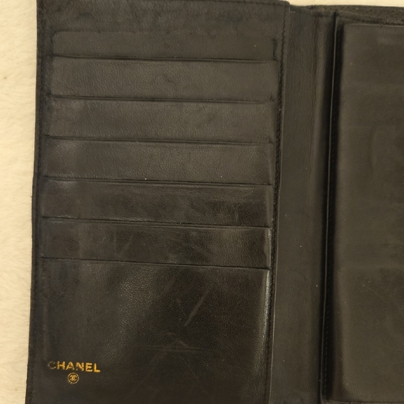 Chanel Black Vintage Caviar Leather Wallet  Full Inclusion - Picture 5 of 12